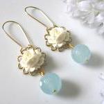 Vintage Cream Ivory Rose Fl..