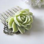 Nile Green Rose Flower Anti..